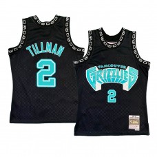 Memphis Grizzlies Xavier Tillman Hardwood Classic Jersey Black