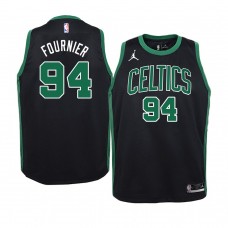 Youth Boston Celtics Evan Fournier 2021 Statement Swingman Black Jersey