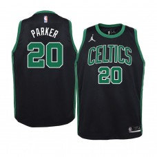 Youth Boston Celtics Jabari Parker 2021 Statement Swingman Black Jersey