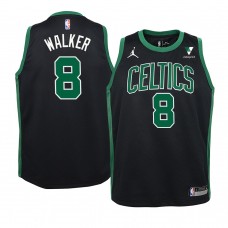 Youth Boston Celtics #8 Kemba Walker Statement Jordan Brand Jersey Black