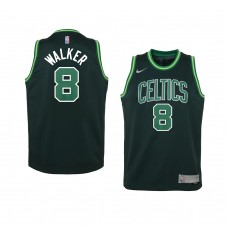 Youth Boston Celtics Kemba Walker 2021 Earned Edition Swingman Green Jersey