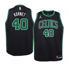 Youth Boston Celtics Luke Kornet 2021 Statement Swingman Black Jersey