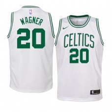 Youth Boston Celtics Moritz Wagner 2021 Association Swingman White Jersey