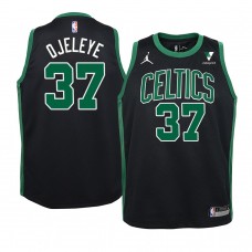 Youth Boston Celtics #37 Semi Ojeleye Statement Jordan Brand Jersey Black