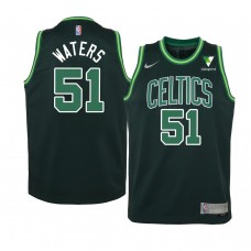 Youth Boston Celtics Tremont Waters Earned Vistaprint Patch Jersey Green