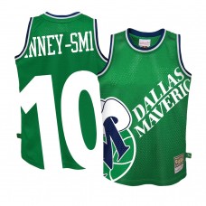 Youth Dallas Mavericks Dorian Finney-Smith Big Face 2.0 Jersey Green