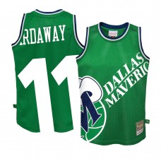 Youth Dallas Mavericks Tim Hardaway Jr. Big Face 2.0 Jersey Green