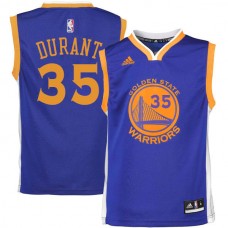 Youth Golden State Warriors# 35 Kevin Durant Blue Jersey