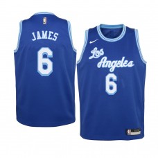 Youth Los Angeles Lakers LeBron James Classic Edition Jersey Blue