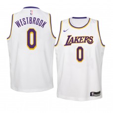 Youth Los Angeles Lakers Russell Westbrook Association Edition Jersey White