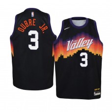 Youth Phoenix Suns #3 Kelly Oubre Jr. City Jersey Black